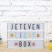 Loskii 300 x 300mm Luminous Letter LED Light Box Movie Cinema Light Box Home Supplies Wedding Decor Loskii 300 x 300mm Luminous Letter LED Light Box Movie Cinema Light Box Home Supplies Wedding Decor