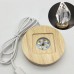 3D Round Crystal Glass Laser LED Battery Electric Light Up Display Stand Base 3D Round Crystal Glass Laser LED Battery Electric Light Up Display Stand Base