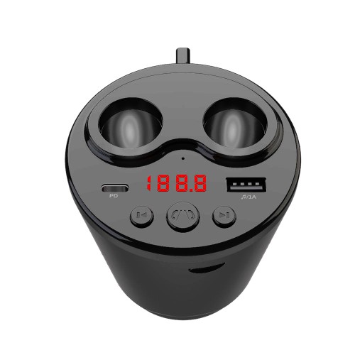 12 24V USB bluetooth 5 0 Car Kit Wireless FM Transmitter Music Player with Hands Free Call Dual Port Charger PD Quick Charge Remote Control 12 24V USB bluetooth 5 0 Car Kit Wireless FM Transmitter Music Player with Hands Free Call Dual Port Charger PD Quick Charge Remote Control