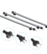 18  48CM 5050SMD 27LED Aquarium Fish Tank RGB Light Submersible Bar Strip Lamp