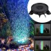 LED RGB Multi Color Submersible Fish Tank Air Stone Disk Aquarium Bubble Lamp LED RGB Multi Color Submersible Fish Tank Air Stone Disk Aquarium Bubble Lamp