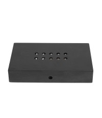 10 LED White Light Plastic Lamp Base Stand Crystal Display Crafts Lamp Bases With US Plug 11x6x2cm