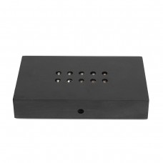 10 LED White Light Plastic Lamp Base Stand Crystal Display Crafts Lamp Bases With US Plug 11x6x2cm
