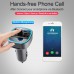 Bakeey T25S Car bluetooth V5 0 FM Transmitter Dual USB Car Charger QC3 0 Quick Charge Wireless Radio Adapter Music Player Built  in Microphone Hands Free Call