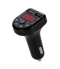 Bakeey 3 1A Dual USB bluetooth 5 0 FM Transmitter Car Kit MP3 Modulator Player Wireless Handsfree Audio Receiver Fast Charging USB Car Charger for iPhone11 Pro for Samsung S20 Xiaomi Redmi HUAWEI
