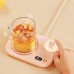 Heating Warm Cup Mat 3 Gear Touch Control Digital Display Heater for Coffee Milk Tea for Office Dormitory