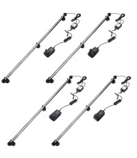 72CM 11 1W IP68 Waterproof 42PCS LED Aquarium Light RGB Remote LED Fish Tank Light Submersible