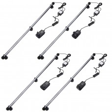 72CM 11 1W IP68 Waterproof 42PCS LED Aquarium Light RGB Remote LED Fish Tank Light Submersible