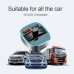 Bakeey T25S Car bluetooth V5 0 FM Transmitter Dual USB Car Charger QC3 0 Quick Charge Wireless Radio Adapter Music Player Built  in Microphone Hands Free Call