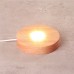 3D Round Crystal Glass Laser LED Battery Electric Light Up Display Stand Base 3D Round Crystal Glass Laser LED Battery Electric Light Up Display Stand Base