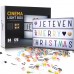 Loskii 300 x 300mm Luminous Letter LED Light Box Movie Cinema Light Box Home Supplies Wedding Decor Loskii 300 x 300mm Luminous Letter LED Light Box Movie Cinema Light Box Home Supplies Wedding Decor