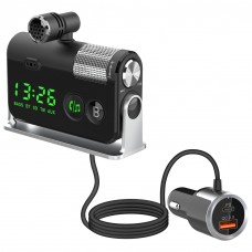 GEELONG BC73 bluetooth 5 0 MP3 Player 18W PD QC3 0 Car Charger Directional MIC Hands free Call AUX TF Bass Voice Assistant