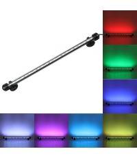 38cm bluetooth APP RGB LED Aquarium Fish Tank Lights Submersible Strip Bar Lamp