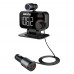 12 24V Car bluetooth FM Transmitter MP3 Player USB Charger QC 3 0 Hands Free 180 Rotatable HD Microphone LED Display Voltage Detects 12 24V Car bluetooth FM Transmitter MP3 Player USB Charger QC 3 0 Hands Free 180 Rotatable HD Microphone LED Display Voltage Detects