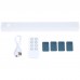 30cm USB Charging LED Emergency Light Bar with Remote Control White 30cm USB Charging LED Emergency Light Bar with Remote Control White