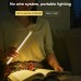 30cm USB Charging LED Emergency Light Bar with Remote Control White 30cm USB Charging LED Emergency Light Bar with Remote Control White