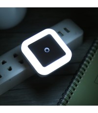LED Light Sensor Control Night Light 110V  220V  US Plug
