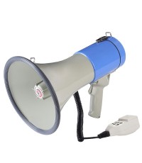 CR  80 50W Handy Megaphone Speaker Bullhorn Siren Alarm with Voice Recorder Random Color