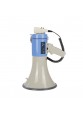 CR  88 50W Handy Megaphone Speaker Alarm Voice Recorder Support U Disk SD Card  Standard Blue Gray