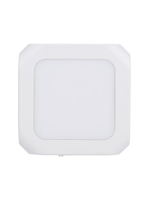 0 6W Stepless Dimming Induction Night Light Square Light Guide Plate Baby Night Light  US Plug