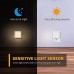 0 6W Stepless Dimming Induction Night Light Square Light Guide Plate Baby Night Light  UK Plug