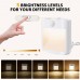 NL2101 Motion Sensor LED Night Light AC Plug Dimming Sleep Lights  Warm and White UK Plug
