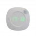 JMD 03 Human Body Infrared Sensor LED Night Light Wall Clock for Bathroom Dry Battery Model JMD 03 Human Body Infrared Sensor LED Night Light Wall Clock for Bathroom Dry Battery Model