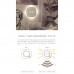 JMD 03 Human Body Infrared Sensor LED Night Light Wall Clock for Bathroom Without Time Charging Model JMD 03 Human Body Infrared Sensor LED Night Light Wall Clock for Bathroom Without Time Charging Model