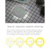 JMD  03 Human Body Infrared Sensor LED Night Light Wall Clock for Bathroom  Charging Model