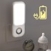 LED Induction Night Light Intelligent Wireless Aisle Corridor Night With Flashlight  Dual  use EU Plug