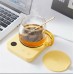 Smart Coffee Mug Warmer Digital LCD  Auto Shut Off Electric Cup Heater for Desk  Candle Wax Heating Plate for Beverage  Milk  Tea   Chocolate  4Temp Classes Adjustable