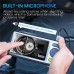 Teslong Dual Lens Endoscope Inspection Camera With 5″ Large IPS Screen 5mm Ultra  Slim Dual Lens   6 LED Lights   32G Memory Card Waterproof Borescope Camera with Flashlight
